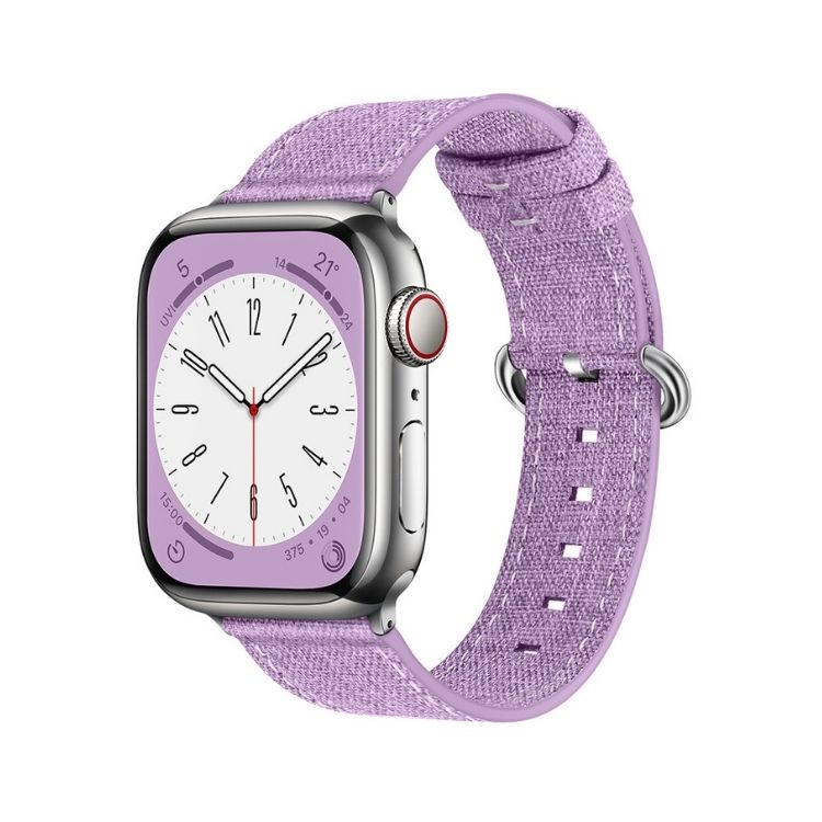 【全8色】リネンタッチアップルウォッチバンド【Apple Watch】