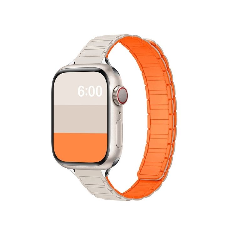 【全9色】スリムマグネットシリコンアップルウォッチバンド【Apple Watch】