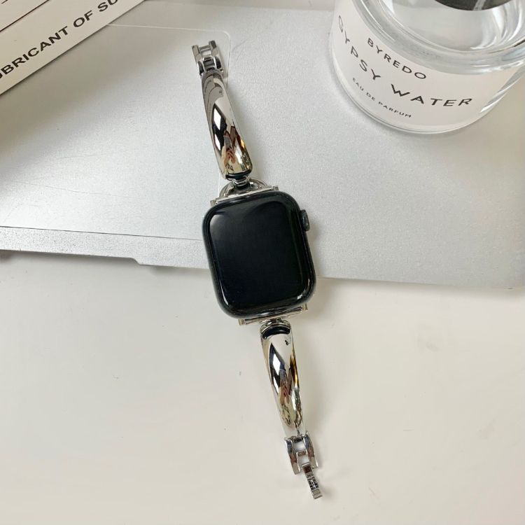【洗練デザイン】メタルブレスアップルウォッチバンド【Apple Watch】