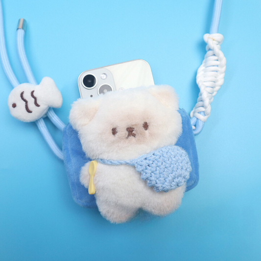 タイヤキキャットポーチスマホショルダー