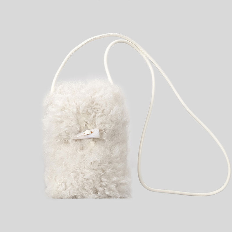 【あったか可愛い】ウールタッチスマホショルダーバッグ【その他のタイプ】