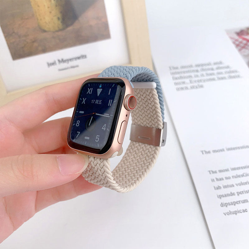 【全14色】編み込みナイロンアップルウォッチバンド【Apple Watch】