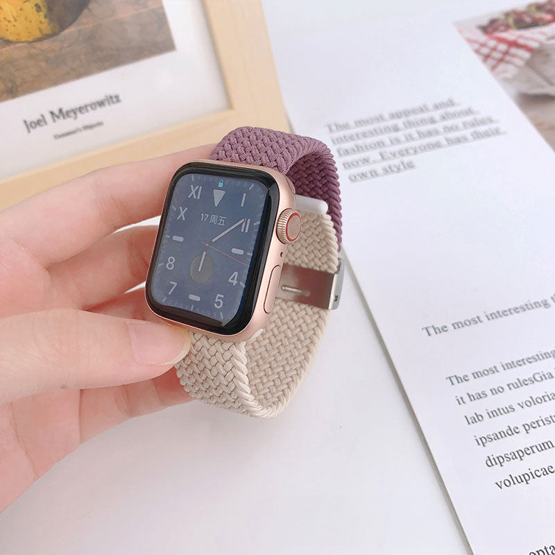 【全14色】編み込みナイロンアップルウォッチバンド【Apple Watch】