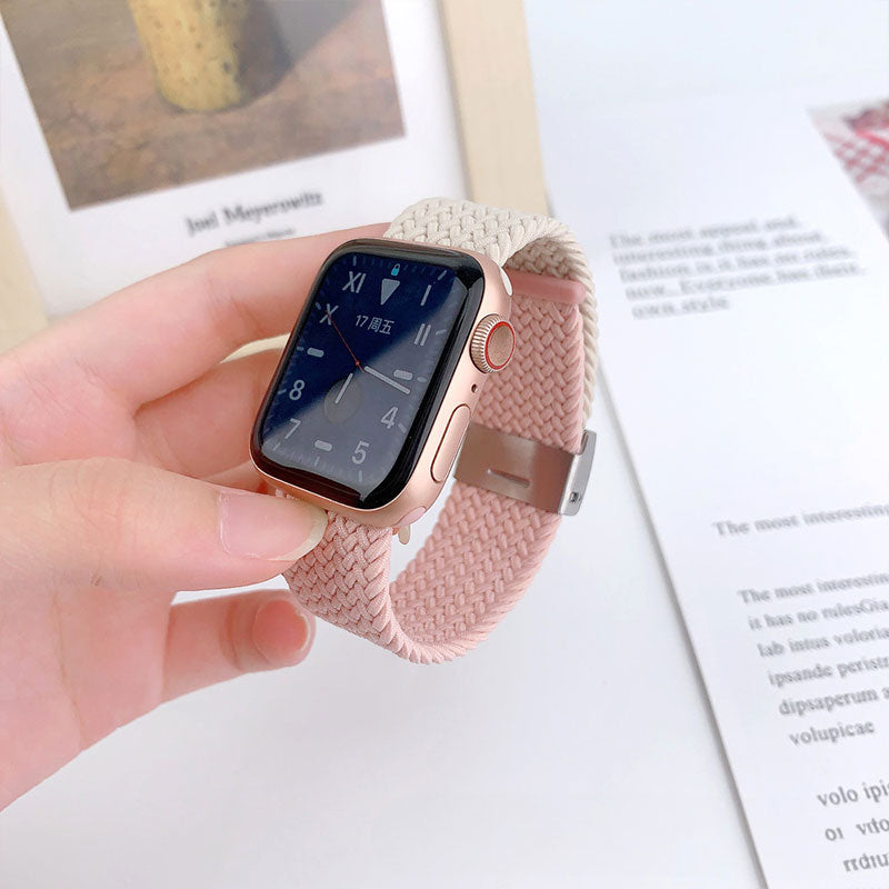 【全14色】編み込みナイロンアップルウォッチバンド【Apple Watch】