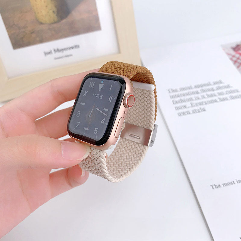 【全14色】編み込みナイロンアップルウォッチバンド【Apple Watch】